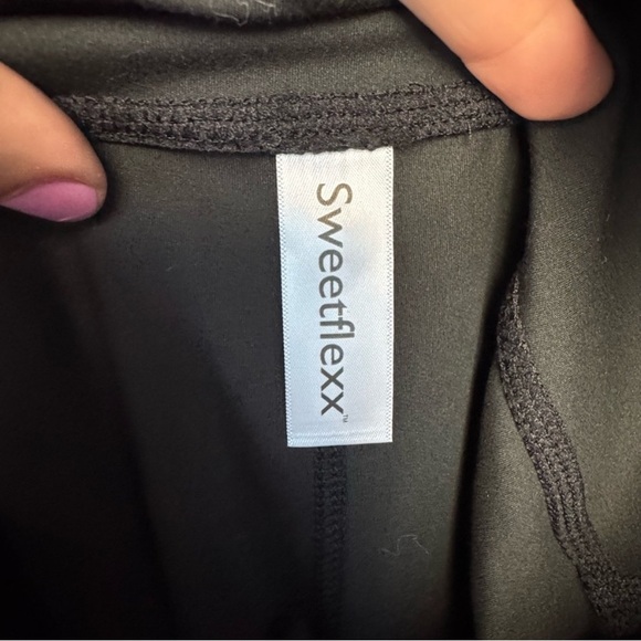 Sweetflexx resistance leggings Size 6 black high rise - Picture 10 of 10